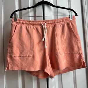 Natural Reflections Coral Athletic Shorts